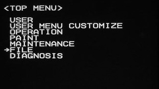 top menu