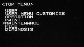 top menu